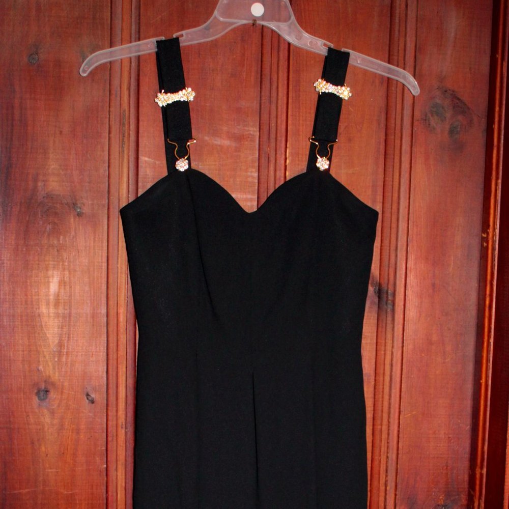 Black CDC Evening jumpsuit